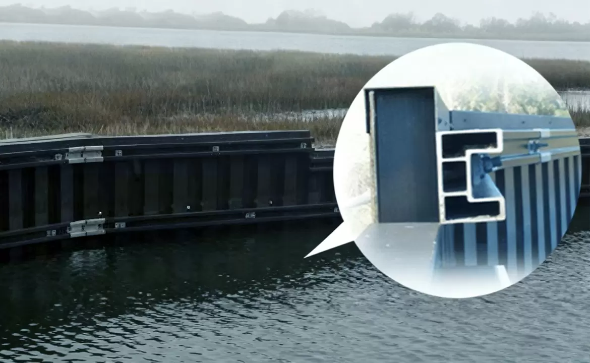 玻纤聚氨酯复合材料防波堤