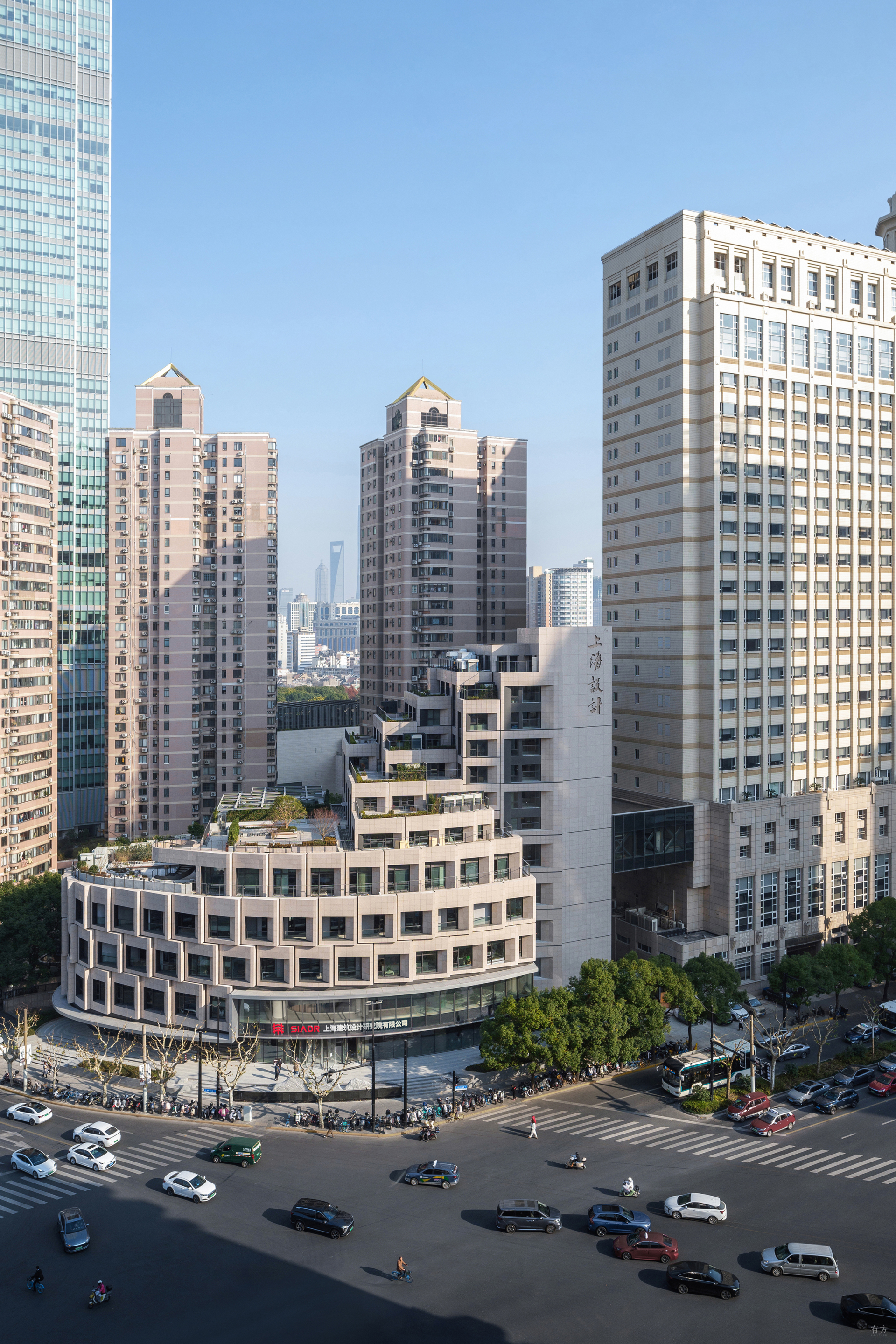 现代建筑设计大厦北楼整体修缮