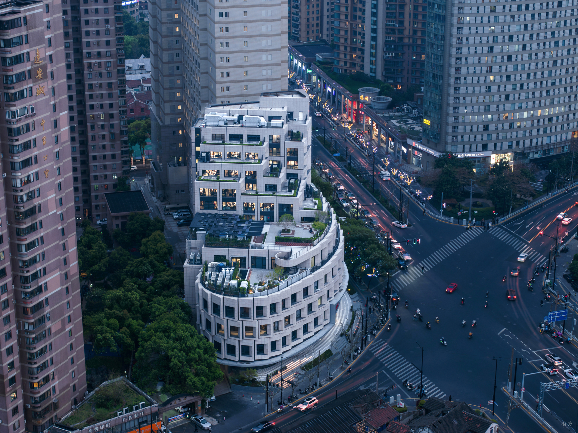 现代建筑设计大厦北楼整体修缮