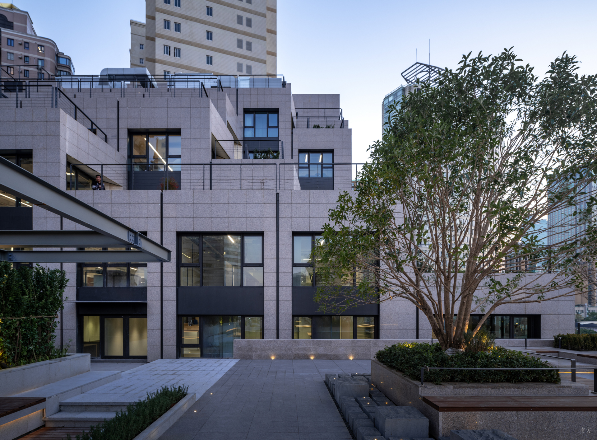 现代建筑设计大厦北楼整体修缮